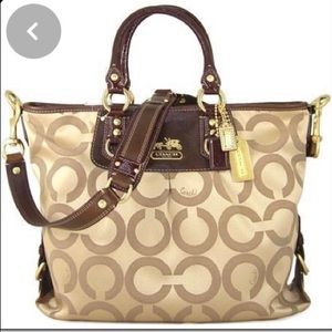 Coach - Madison OP art Juliana satchel